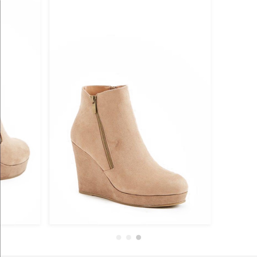 Taupe Colored Jesse Booties (sold out elsewhere)